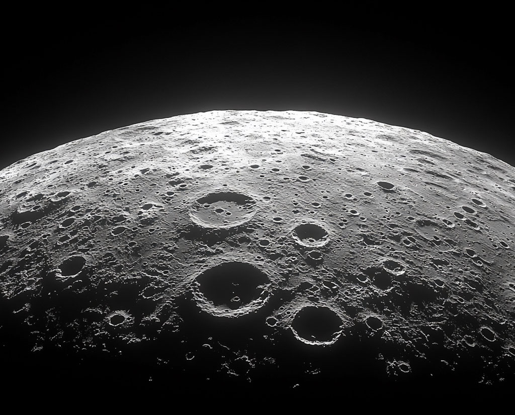 moon's surface